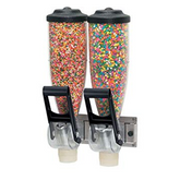 Server Wall-Mount Dry food Double Dispensers